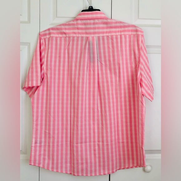 U.S. POLO ASSN MEN'S SHIRT SIZE XXL STRETCH COLLARED NECK BUTTON DOWN STRIPED - Picture 4 of 7